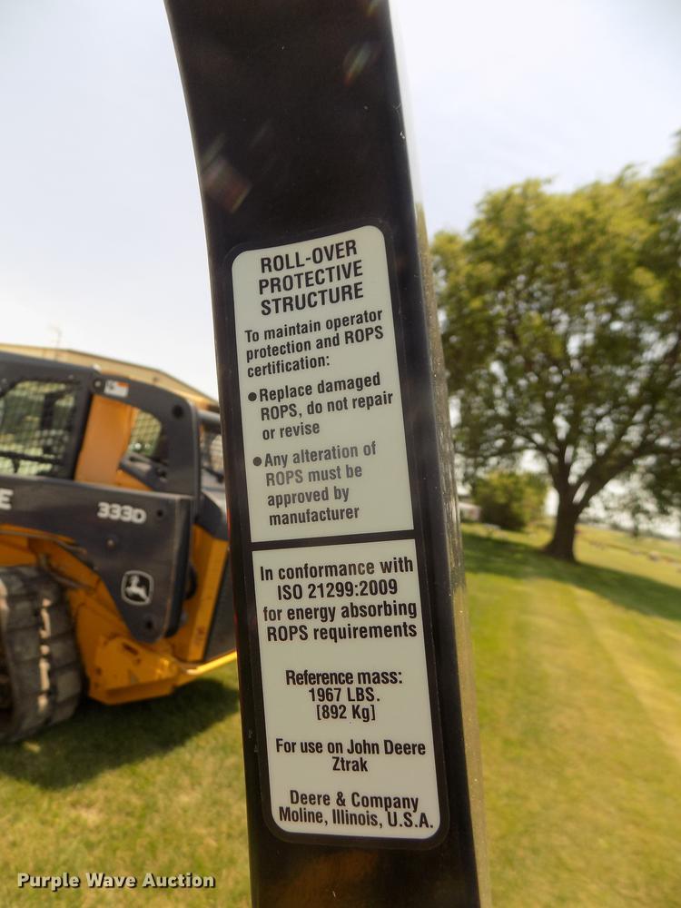 image for item DB8714 2012 John Deere Z930A ZTR lawn mower