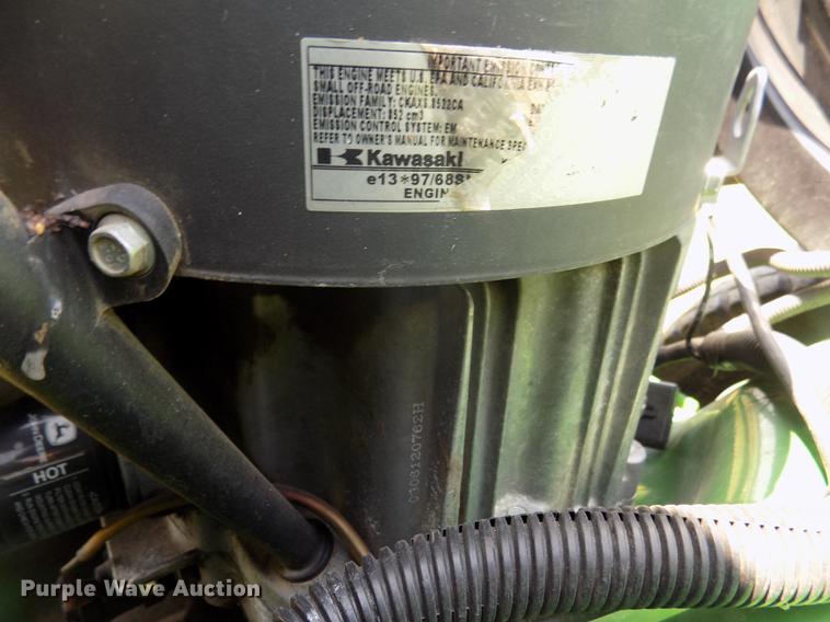 image for item DB8714 2012 John Deere Z930A ZTR lawn mower