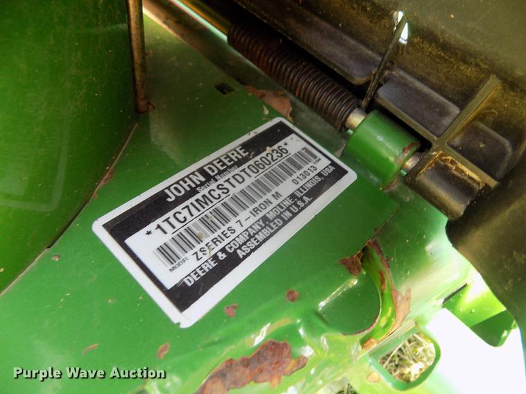 image for item DB8714 2012 John Deere Z930A ZTR lawn mower