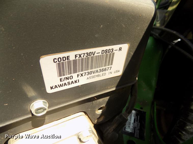image for item DB8716 2012 John Deere Z920A ZTR lawn mower