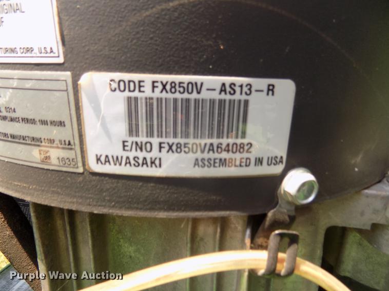 image for item DB8717 2014 John Deere Z950R ZTR lawn mower