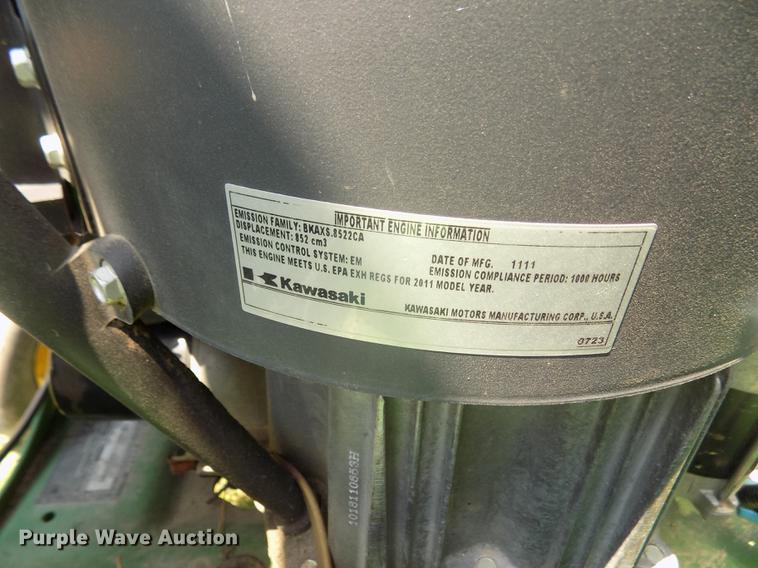 image for item DB8718 2012 John Deere Z950A ZTR lawn mower