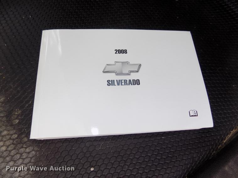 image for item DB8722 2008 Chevrolet Silverado 1500 pickup truck