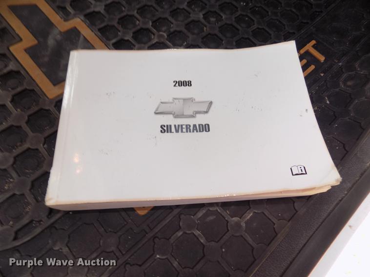 image for item DB8724 2008 Chevrolet Silverado 2500HD pickup truck