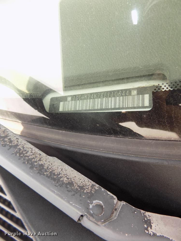 image for item DB8724 2008 Chevrolet Silverado 2500HD pickup truck