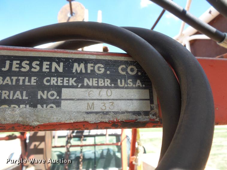 image for item DC4718 2001 Ford F350 Super Duty utility bed pickup truck with Jessen pump hoist