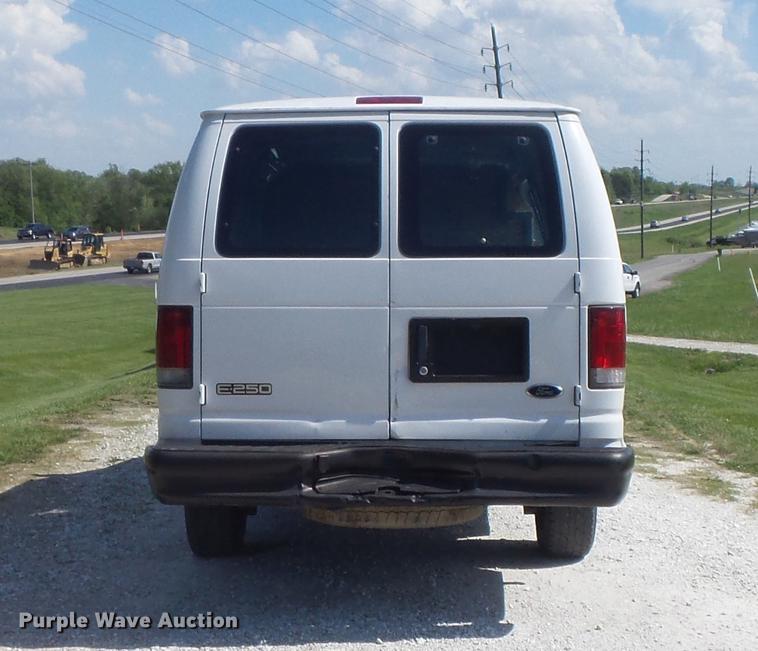 image for item DC7294 2002 Ford Econoline E250 Extended van