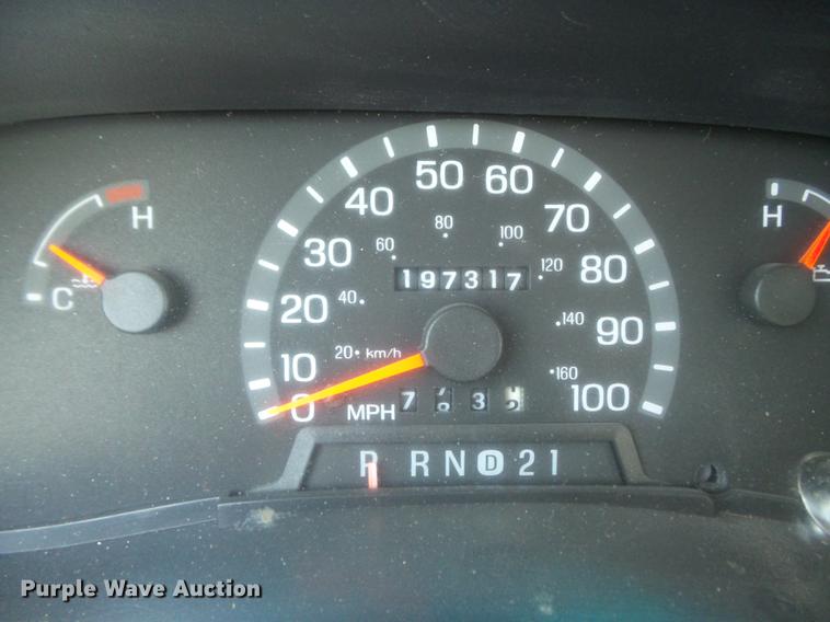 image for item DC7294 2002 Ford Econoline E250 Extended van