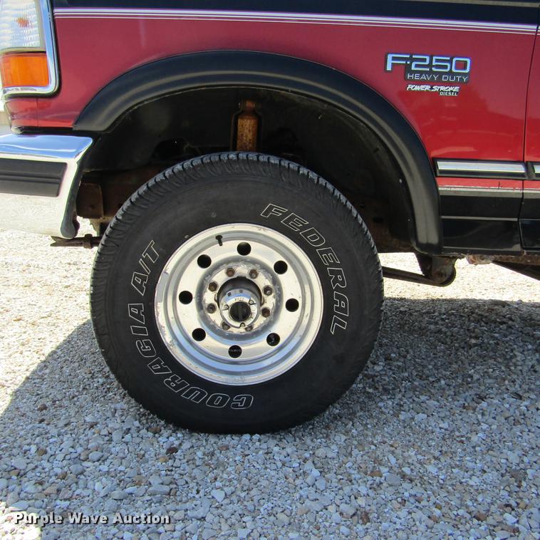 image for item DD2680 1997 Ford F250 Super Duty XLT SuperCab pickup truck