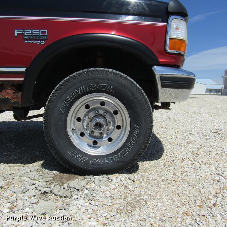 image for item DD2680 1997 Ford F250 Super Duty XLT SuperCab pickup truck