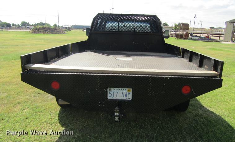 image for item DD5756 1989 Chevrolet Silverado 3500 Crew Cab flatbed pickup truck