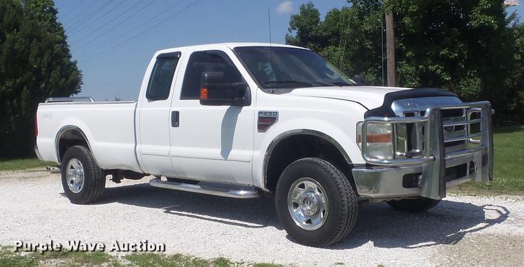 image for item DD7167 2008 Ford F250 Super Duty SuperCab pickup truck