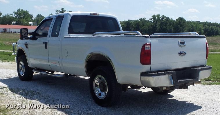 image for item DD7167 2008 Ford F250 Super Duty SuperCab pickup truck