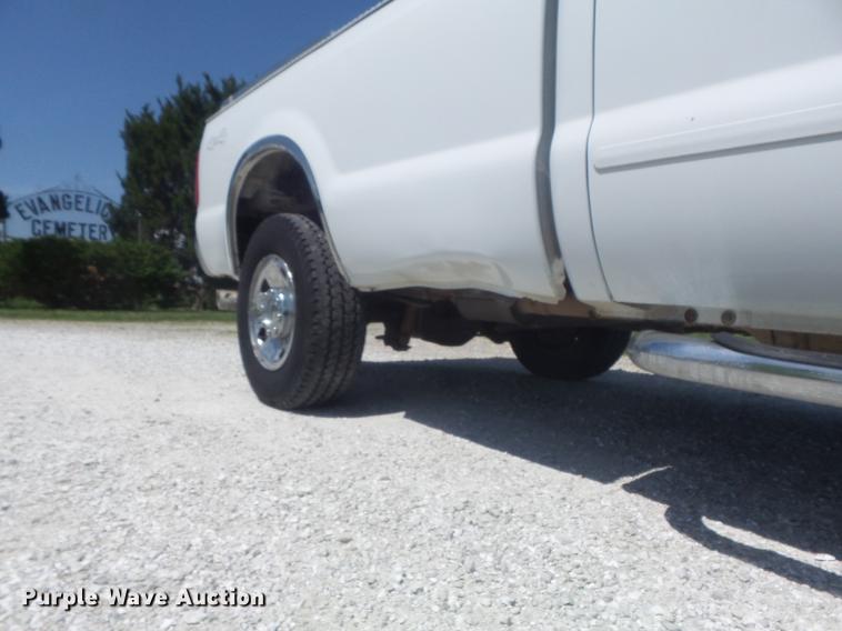 image for item DD7167 2008 Ford F250 Super Duty SuperCab pickup truck