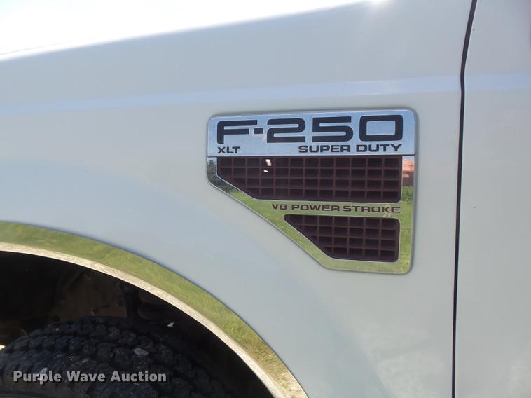 image for item DD7167 2008 Ford F250 Super Duty SuperCab pickup truck