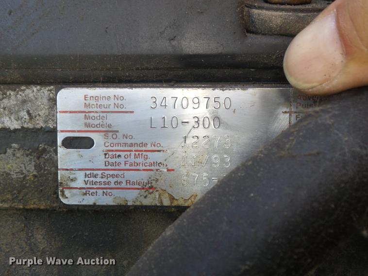 image for item DD7229 1994 White Gmc WG dump truck