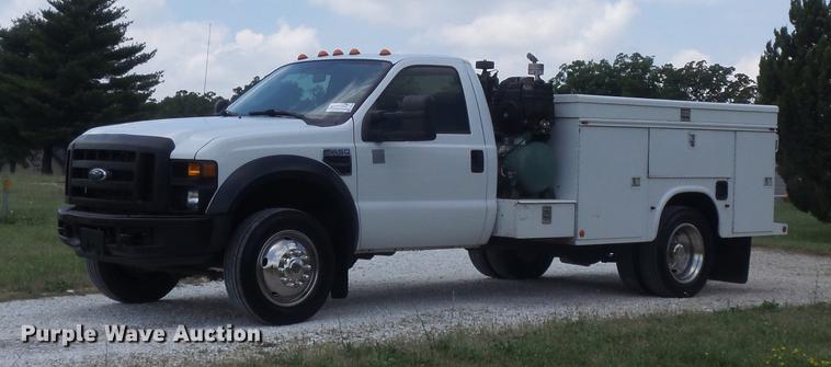 image for item DD7234 2008 Ford F450 Super Duty XL service truck