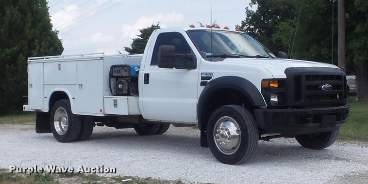 image for item DD7234 2008 Ford F450 Super Duty XL service truck