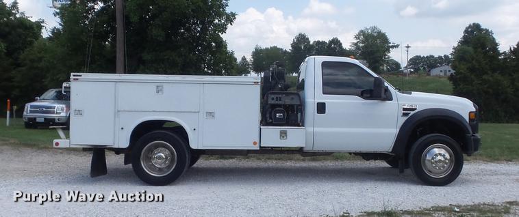 image for item DD7234 2008 Ford F450 Super Duty XL service truck