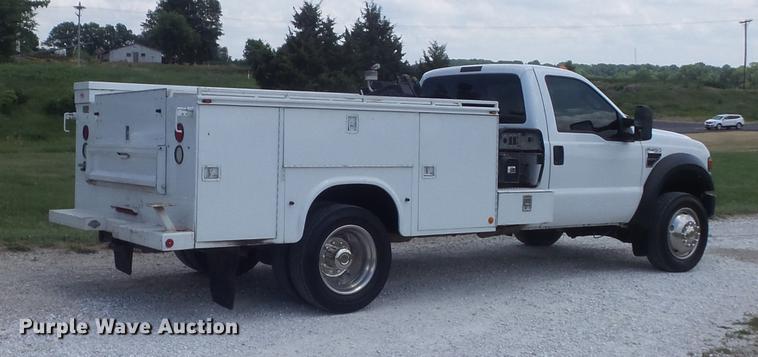 image for item DD7234 2008 Ford F450 Super Duty XL service truck
