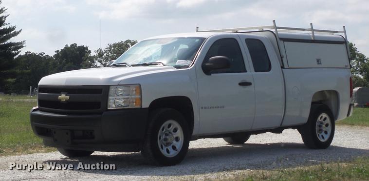 image for item DD7237 2008 Chevrolet Silverado 1500 Ext. Cab pickup truck