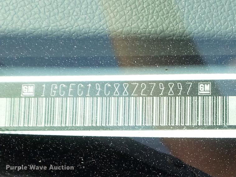 image for item DD7237 2008 Chevrolet Silverado 1500 Ext. Cab pickup truck