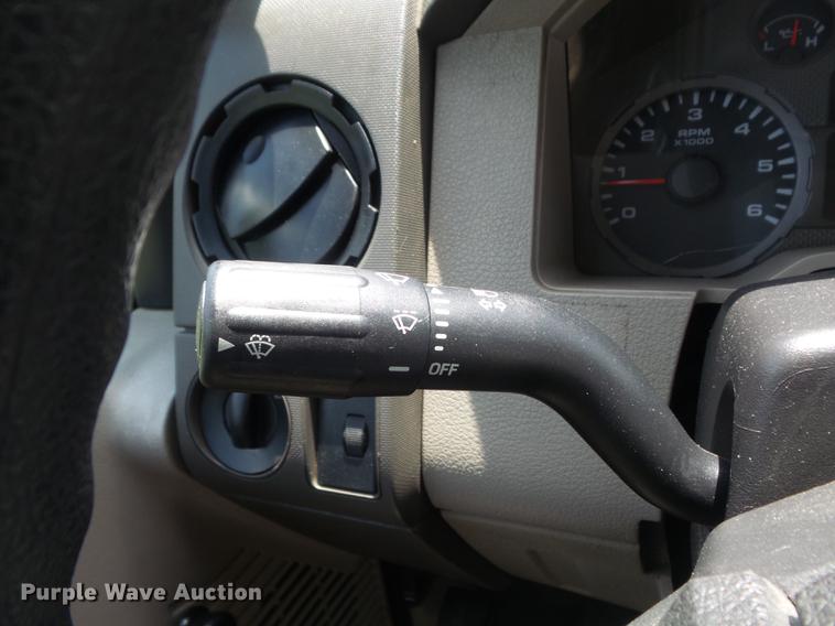 image for item DD7238 2008 Ford F550 Super Duty XL Crew Cab service truck with crane