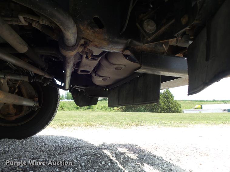 image for item DD7238 2008 Ford F550 Super Duty XL Crew Cab service truck with crane