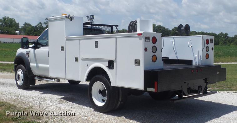 image for item DD7239 2008 Ford F550 Super Duty XL service truck
