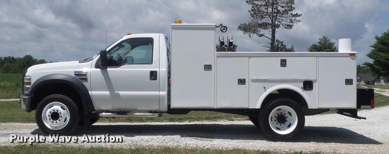 image for item DD7239 2008 Ford F550 Super Duty XL service truck