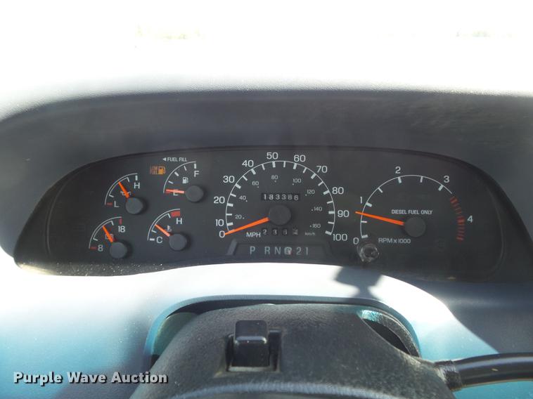 image for item DD7243 1999 Ford F350 Super Duty XL Crew Cab pickup truck