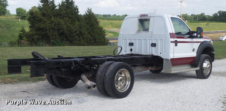 image for item DD7244 2011 Ford F450 Super Duty XLT truck cab and chassis
