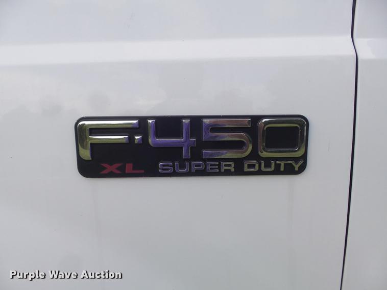 image for item DD7245 2000 Ford F450 Super Duty XL utility bed pickup truck