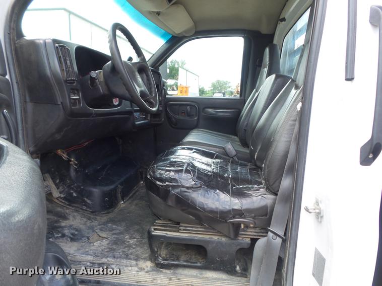 image for item DD7249 2008 GMC C5500 flatbed truck