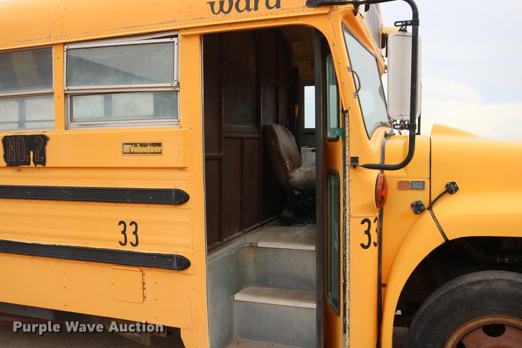 image for item DD8285 1987 International S1853 Ward SS-20 school bus