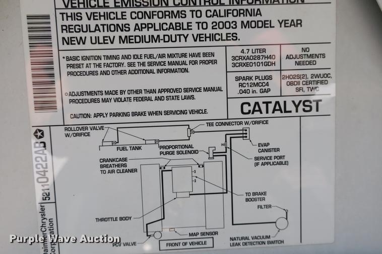 image for item DE3712 2003 Dodge Durango SXT SUV