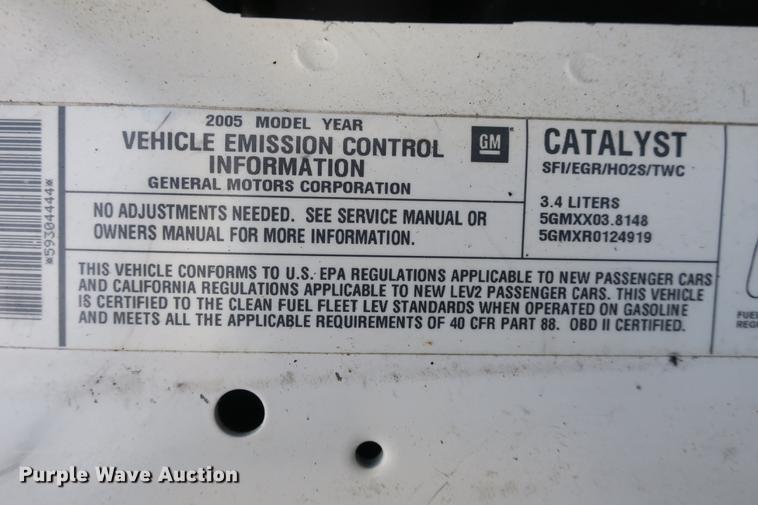 image for item DE3721 2005 Chevrolet Impala