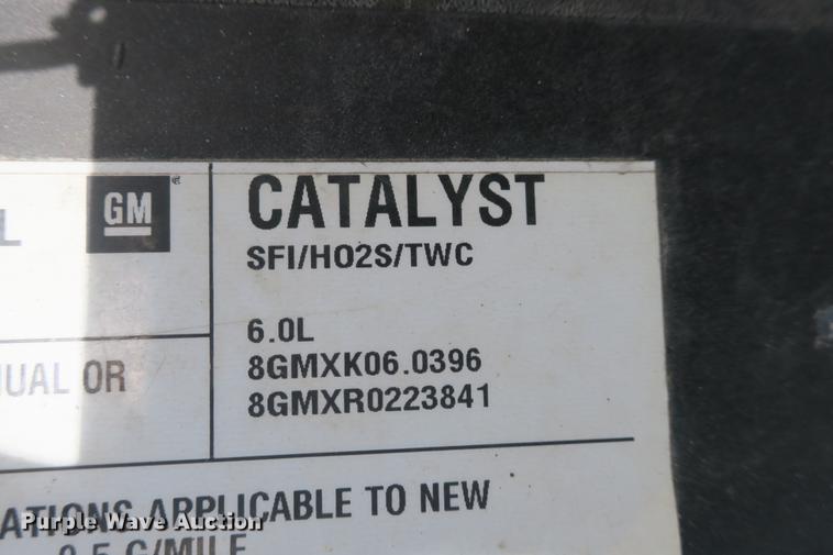 image for item DE3754 2008 Chevrolet Sliverado 2500HD pickup truck