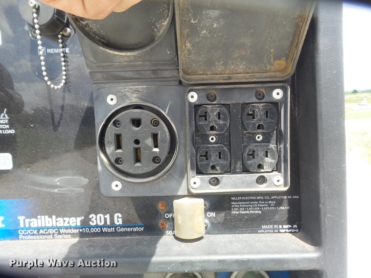 image for item DM9918 Miller Trailblazer 301G welder/generator