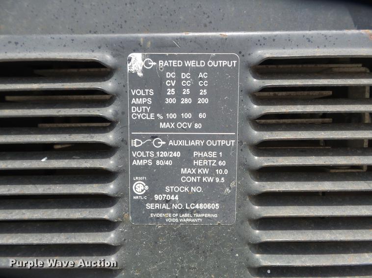 image for item DM9918 Miller Trailblazer 301G welder/generator