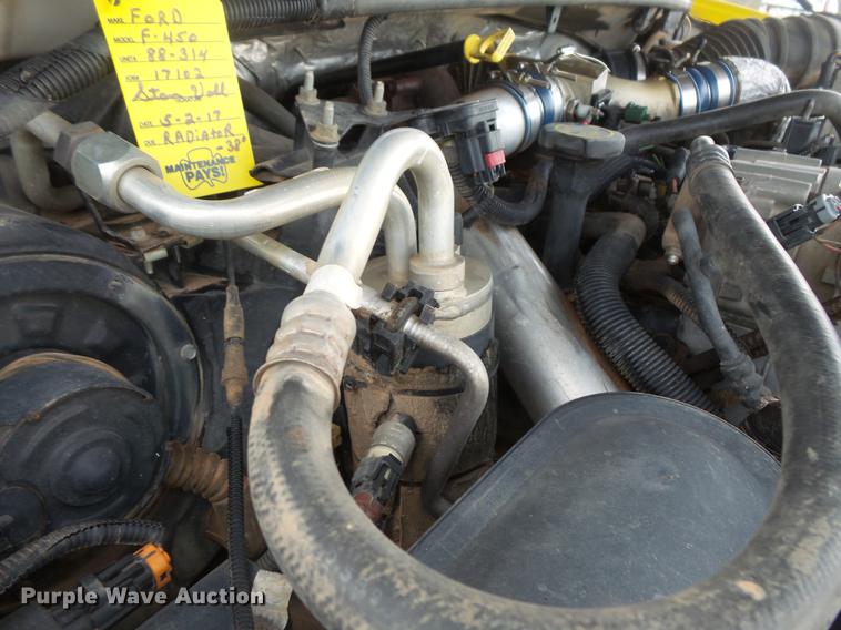 image for item DV9309 1999 Ford F450 Super Duty Crew Cab utility truck