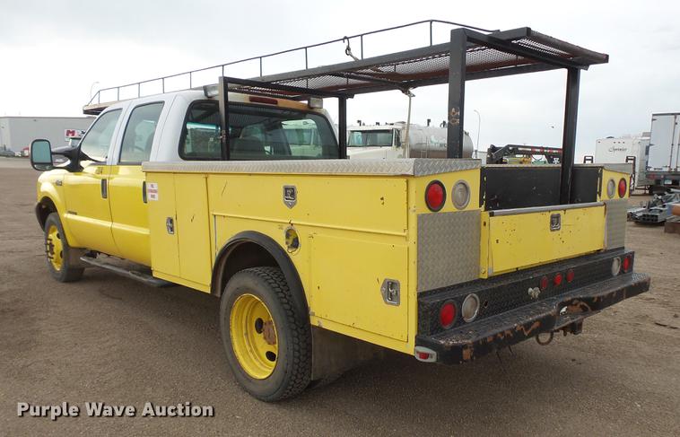 image for item DV9309 1999 Ford F450 Super Duty Crew Cab utility truck