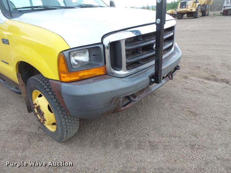image for item DV9309 1999 Ford F450 Super Duty Crew Cab utility truck