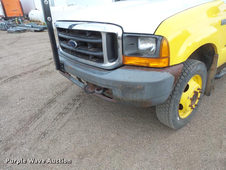 image for item DV9309 1999 Ford F450 Super Duty Crew Cab utility truck