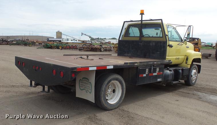 image for item DV9314 1995 GMC TopKick flatbed truck