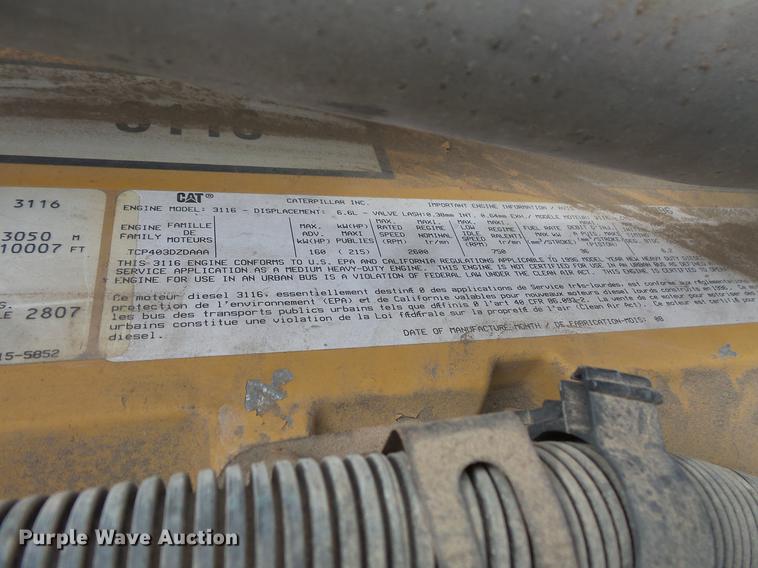 image for item DV9314 1995 GMC TopKick flatbed truck