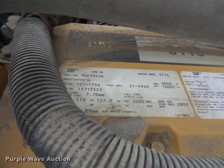 image for item DV9314 1995 GMC TopKick flatbed truck