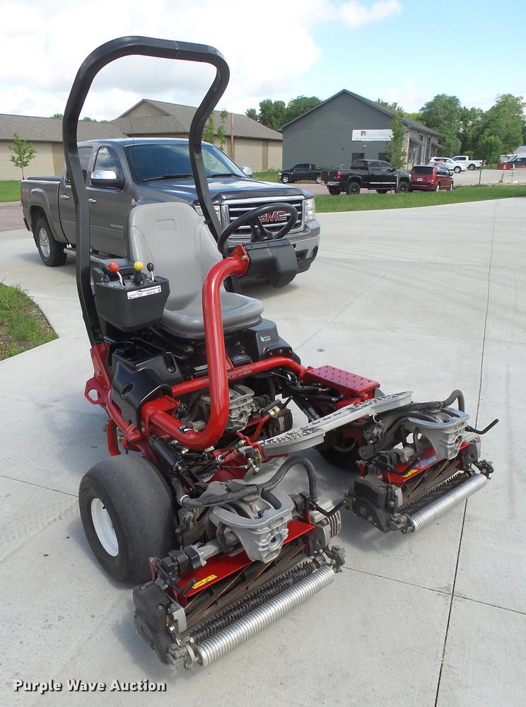 image for item DX9118 2012 Toro Greensmaster 3320 Triflex Hybrid turf groomer lawn mower