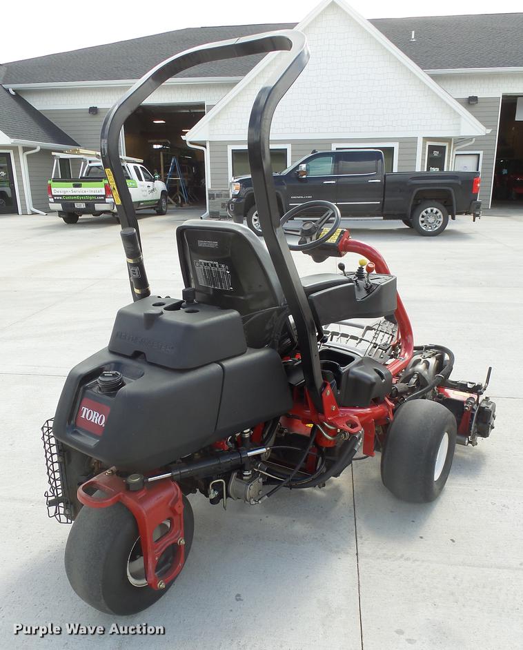 image for item DX9118 2012 Toro Greensmaster 3320 Triflex Hybrid turf groomer lawn mower
