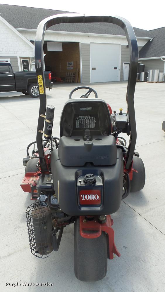 image for item DX9118 2012 Toro Greensmaster 3320 Triflex Hybrid turf groomer lawn mower